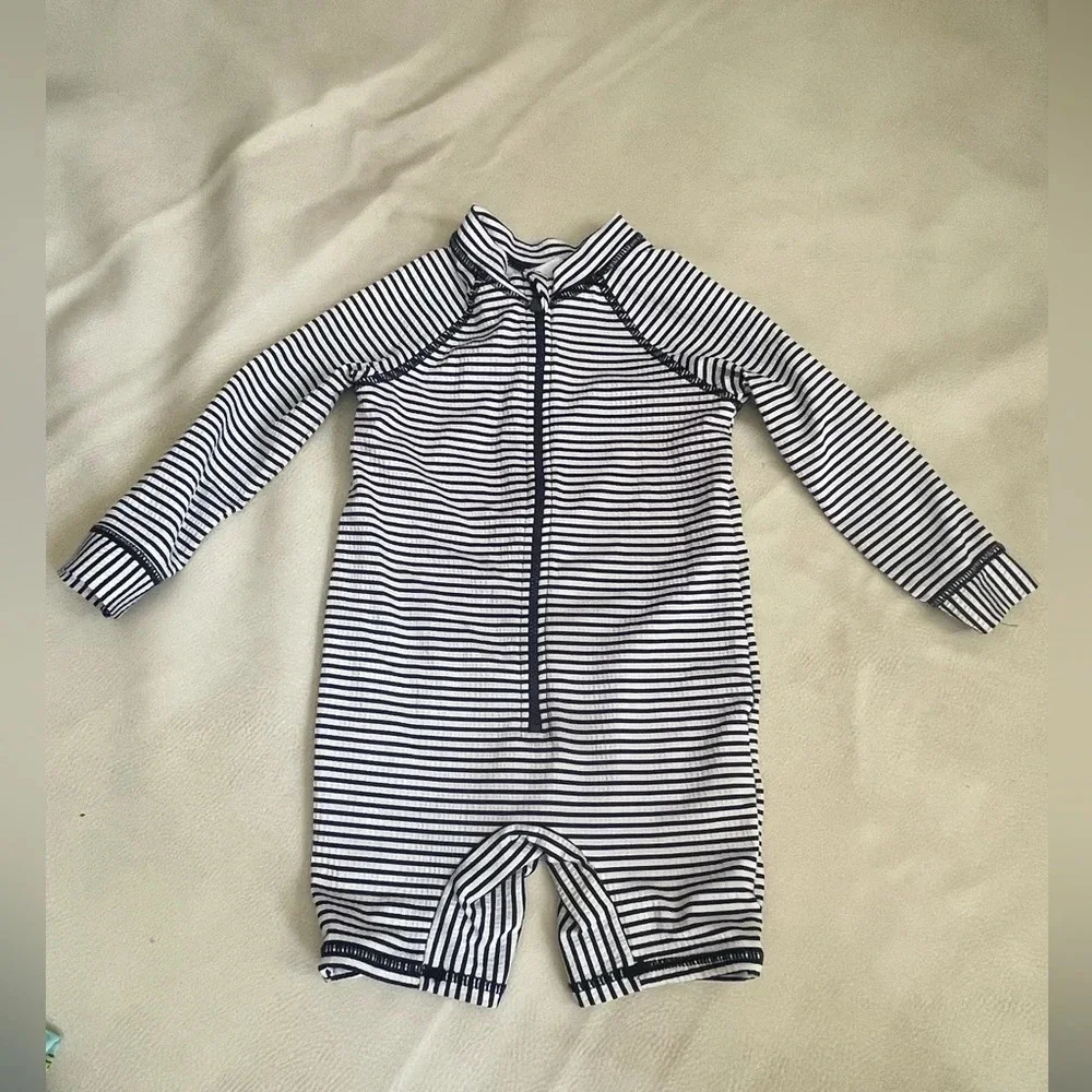 Baby boy bundle swim trunk, rash guard and shorts